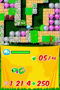 Boulder Dash Rocks screenshot 3 for Nintendo DS
